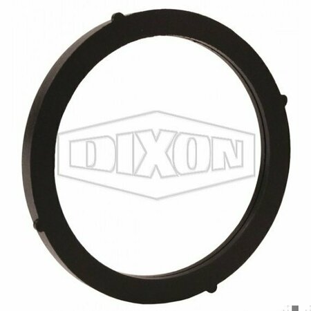 DIXON Pre-Attached Gasket, 3 in Nominal, Buna-N, Domestic WH300-G